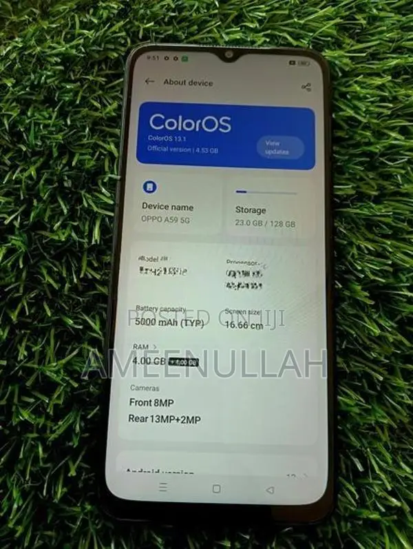 Oppo A59 |5G| 4GB | 128GB (Used)