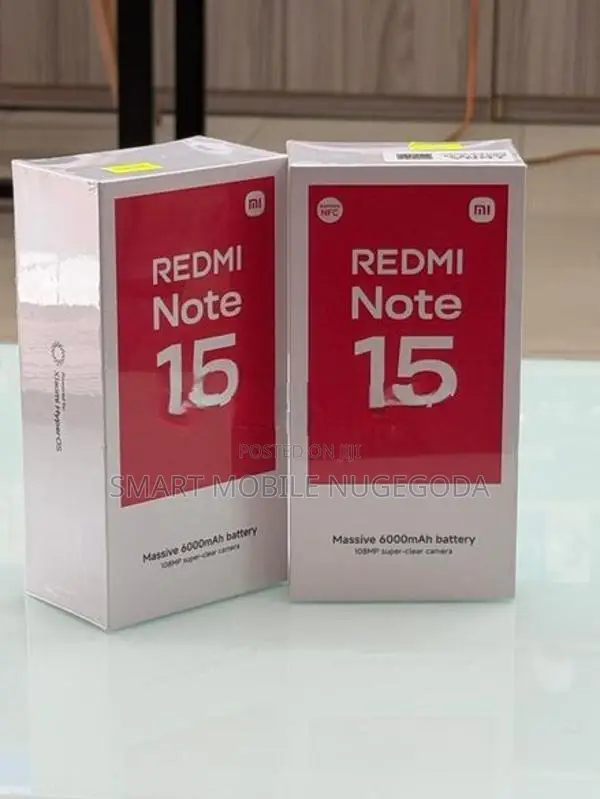 Xiaomi Redmi Note 15 6GB/128GB (Brand New)