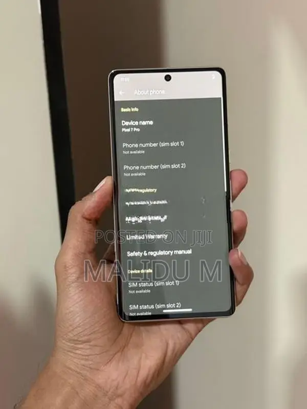 Google Pixel 7 Pro 8GB / 128GB (Used)