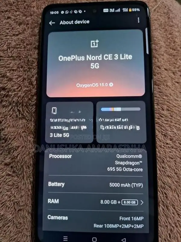 OnePlus Nord CE 3 Lite (Used)