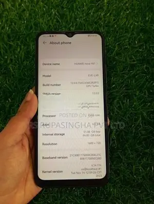 Huawei Nova Y61 6GB 64GB (Used)