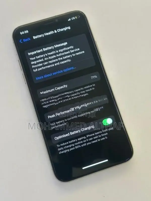 Apple iPhone X 256GB (Used)