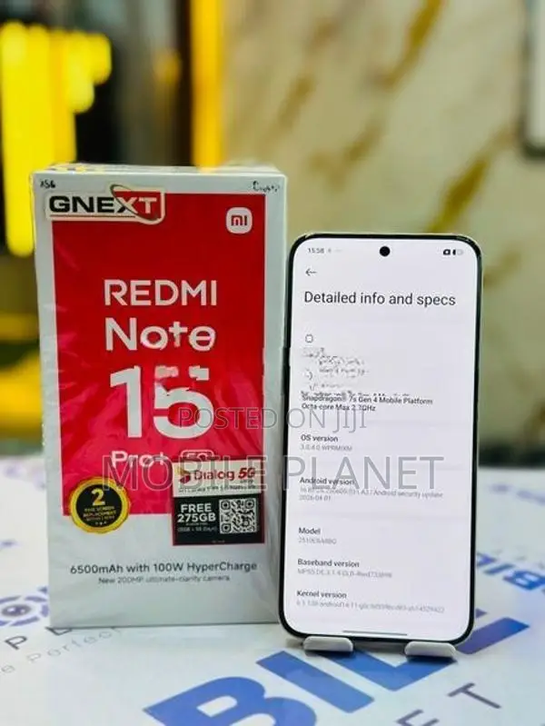 Xiaomi Redmi Note 15 Pro+ 5G 8GB 256GB (Used)