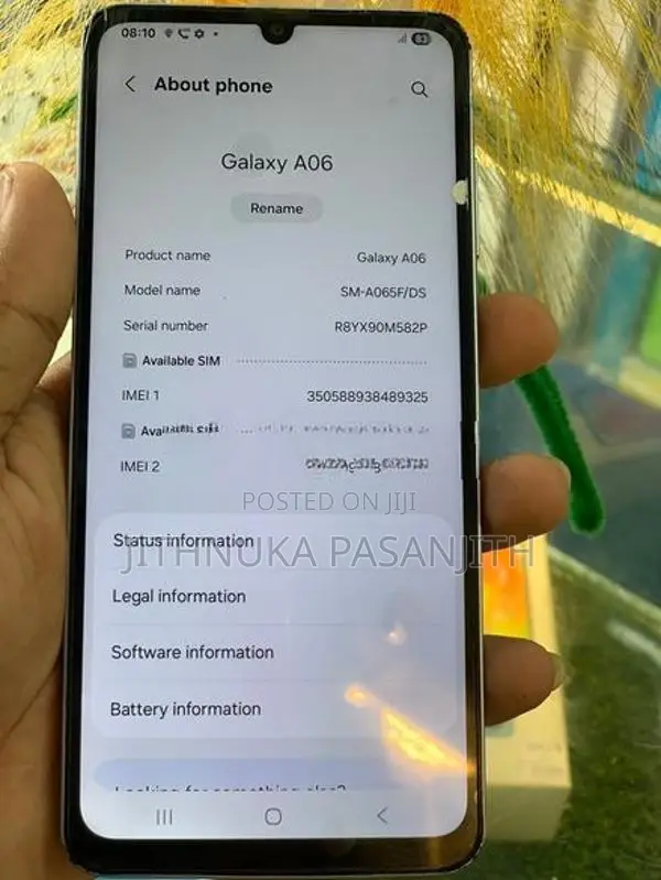 Samsung Galaxy A06 6GB/64GB (Used)