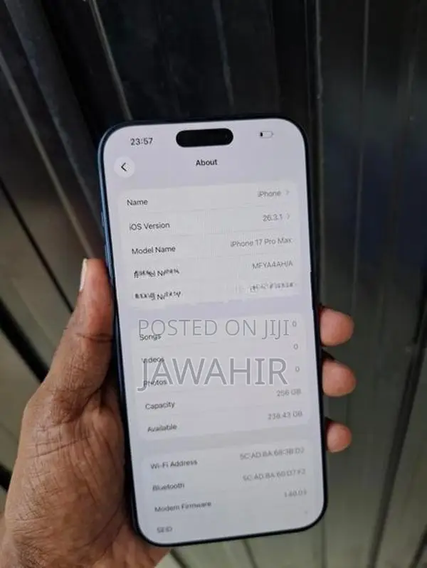 Apple iPhone 17 Pro Max 256GB (Used)