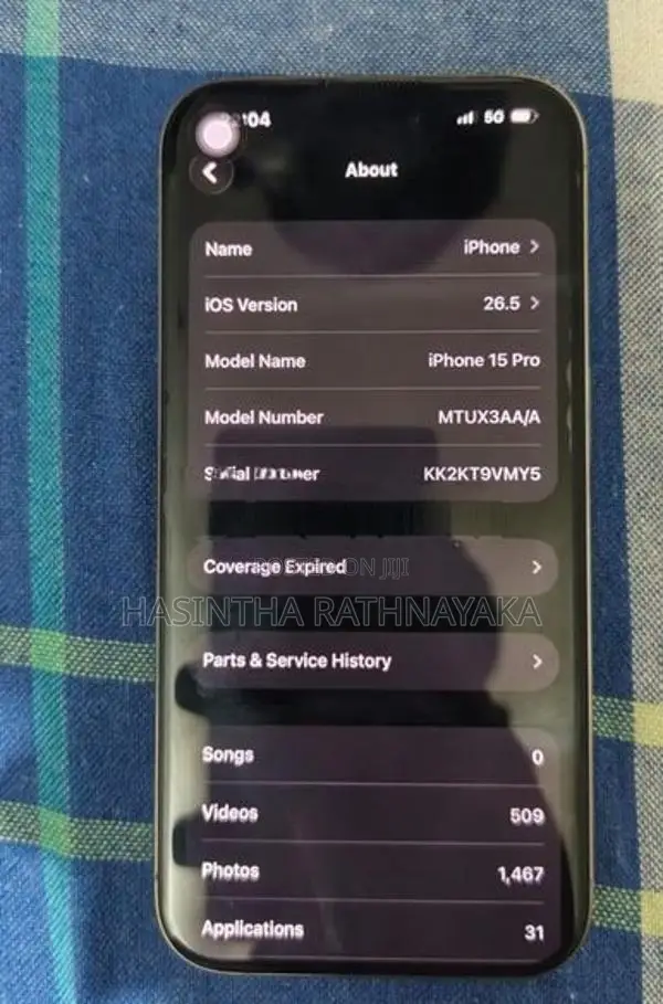 Apple iPhone 15 Pro (Used)