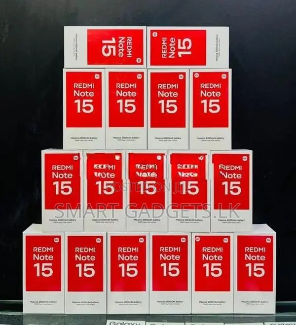 Xiaomi Redmi Note 15 4G| 8GB|256GB (Brand New)
