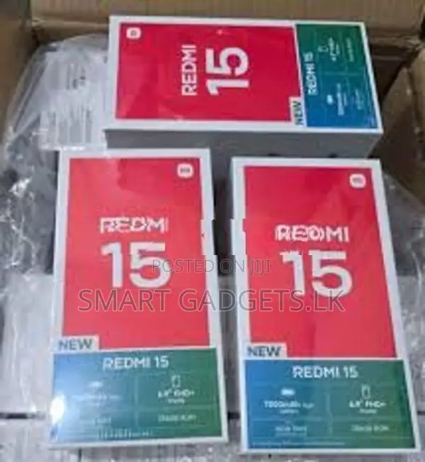 Xiaomi Redmi 15 4G| 8GB|256GB (Brand New)
