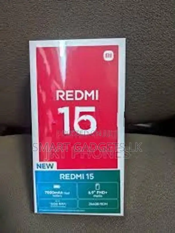 Xiaomi Redmi 15 4G|6GB|128GB (Brand New)