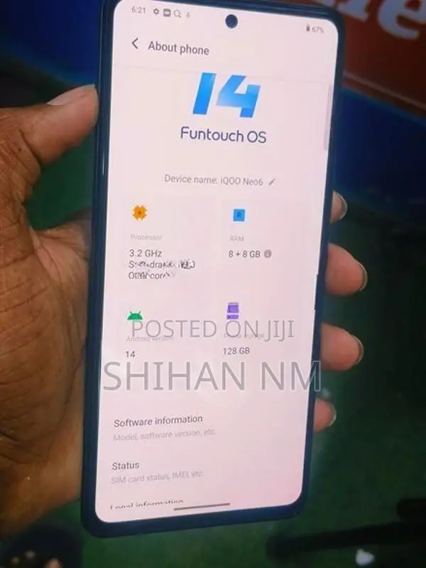 iqoo NEO 6 (Used)