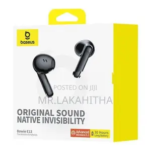 Baseus E 13 Wireless Earbuds |Brand New
