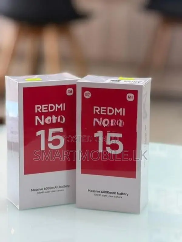 Xiaomi Redmi Note 15 6GB/128GB 6000mAh (Brand New)