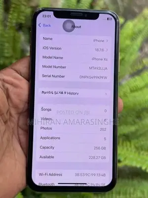 Apple iPhone XS 256GB (Used)