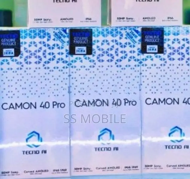 Tecno Camon 40 Pro 8|256GB (Brand New)