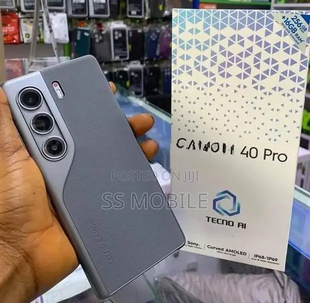 Tecno Camon 40 Pro 8|256GB (Brand New)
