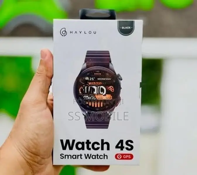 Haylou Watch 4S – Premium AMOLED GPS 5ATM Waterproof Smartwatch