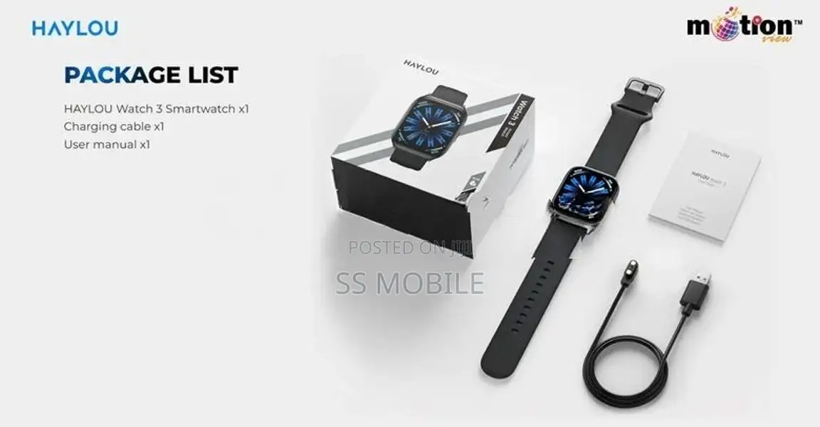 Haylou Watch 3 Premium AMOLED Calling Smartwatch