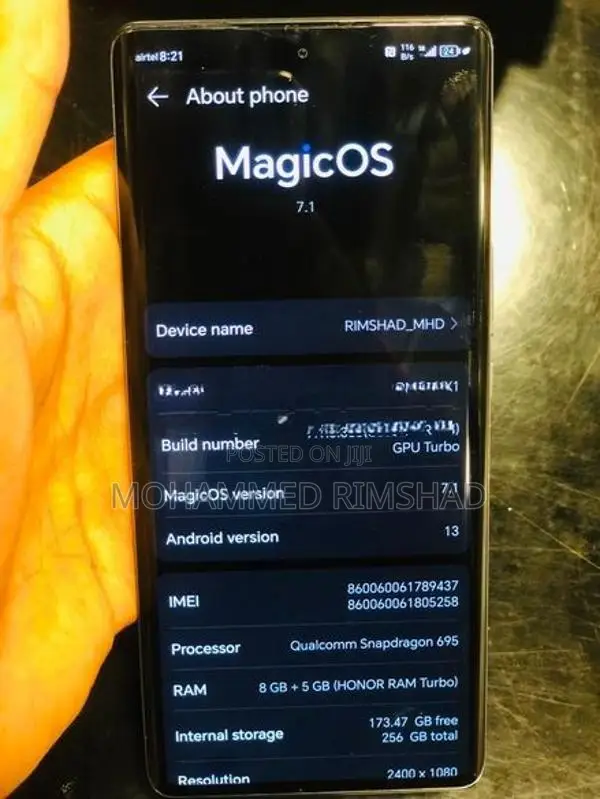 Honor X9a (Used)