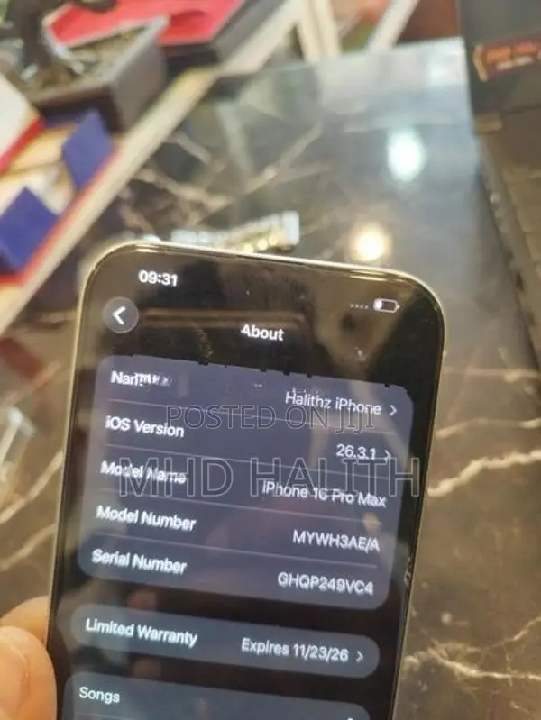 Apple iPhone 16 Pro Max (Used)