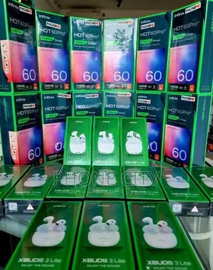Infinix Hot 60 Pro+ 256GB 8GBRam 50MP (Brand New)