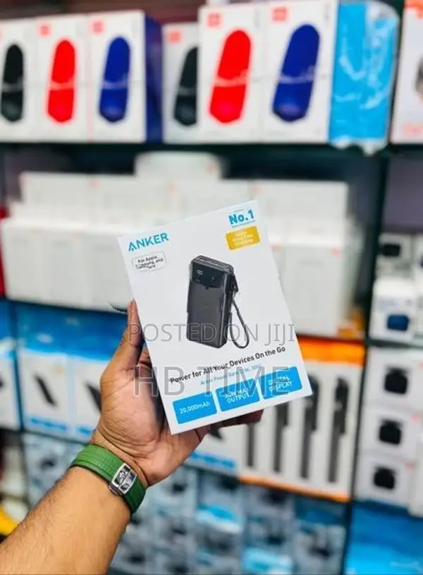 Anker 20,000mAh 30W Power Bank Contact