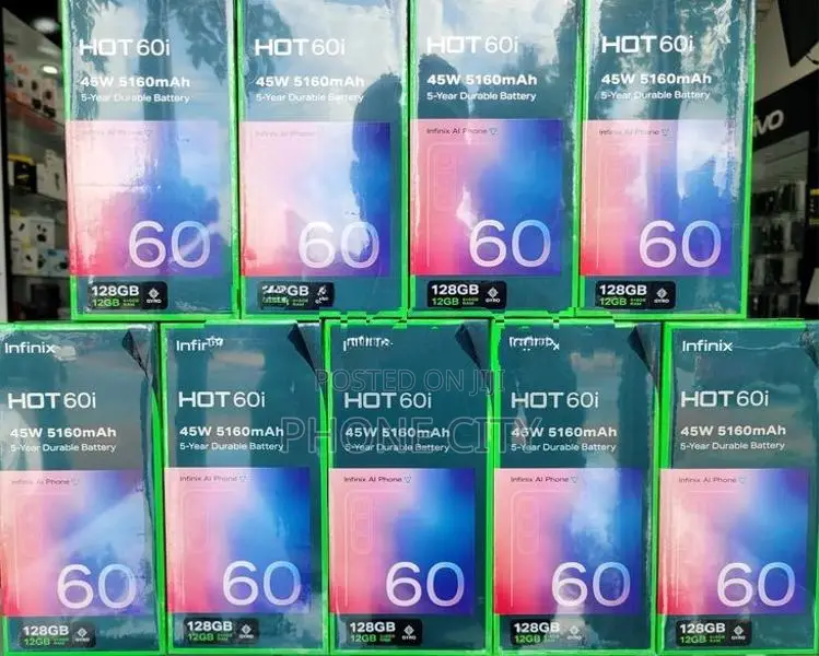 Infinix Hot 60 Pro+ 256GB 8GBRam 50MP (Brand New)