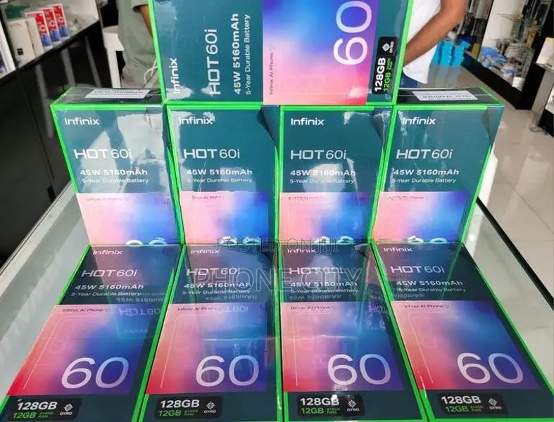Infinix Hot 60 Pro+ 256GB 8GBRam 50MP (Brand New)