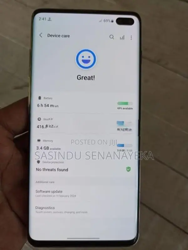 Samsung Galaxy S10 Plus (Used)
