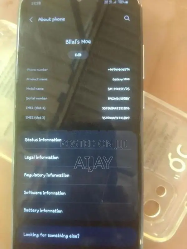 Samsung Galaxy M04 (Used)