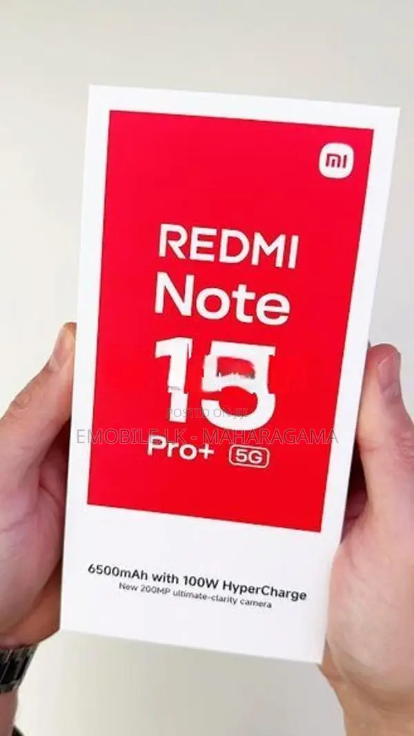 Xiaomi Redmi Note 15 Pro+ 12GB|Dual Sim (Brand New)