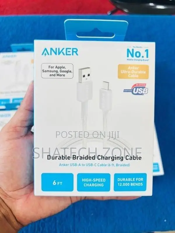 USB TO Type-C Anker Cable - Brand New