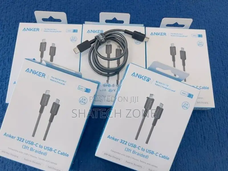 USB-C TO Type-C 60W Anker Cable (Brand New)