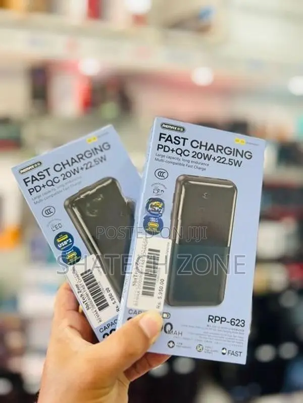 Remax 20000MAH RPP-623 Fast Charging Power Bank New