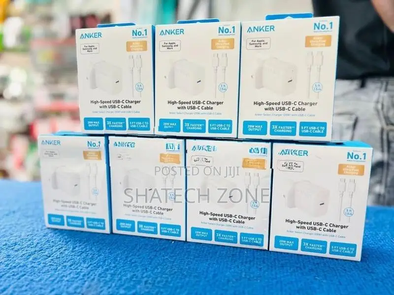 USB-C TO Type-C Anker - Charger With Cable 20W New