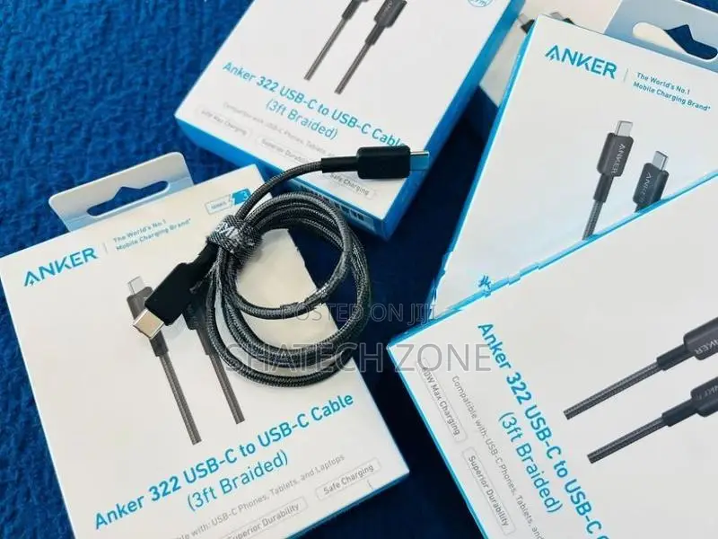 USB-C TO Type-C 60W Anker Cable (Brand New)