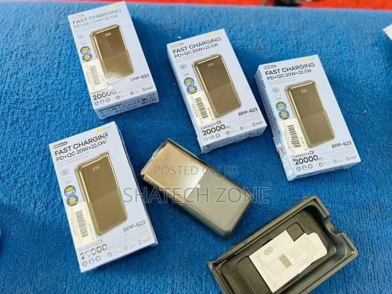 Remax 20000MAH RPP-623 Fast Charging Power Bank New