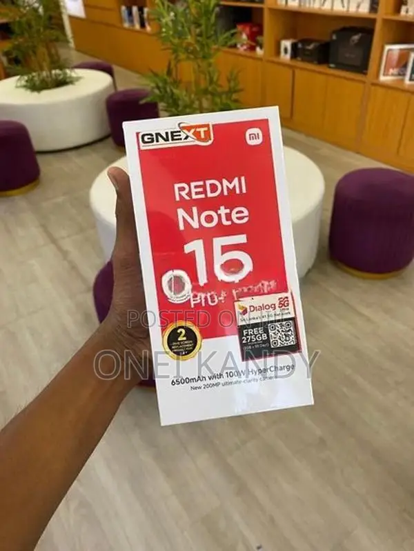 Xiaomi Redmi Note 15 Pro+ 12GB 512GB (Brand New)