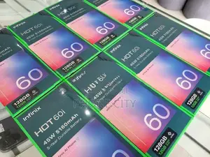 Infinix Hot 60i 128GB 6GBRam Blue (Brand New)