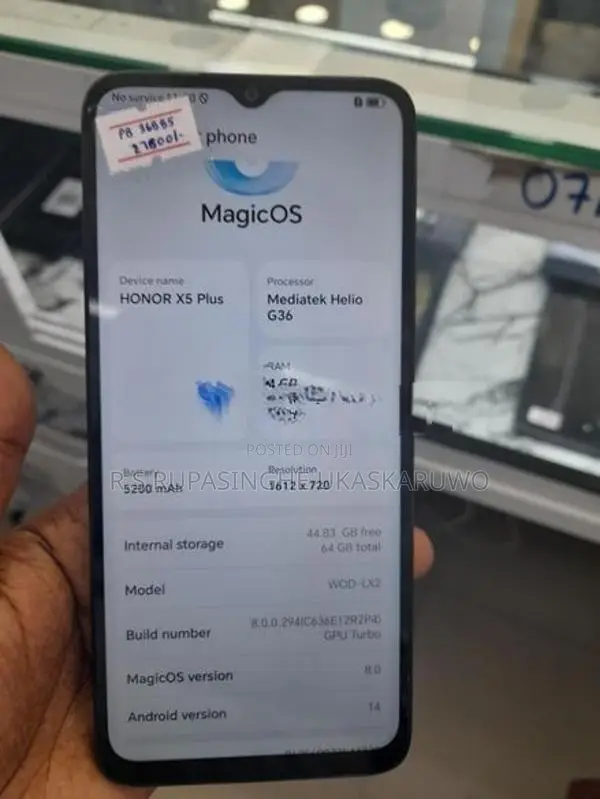 Honor X5 Plus (Used)