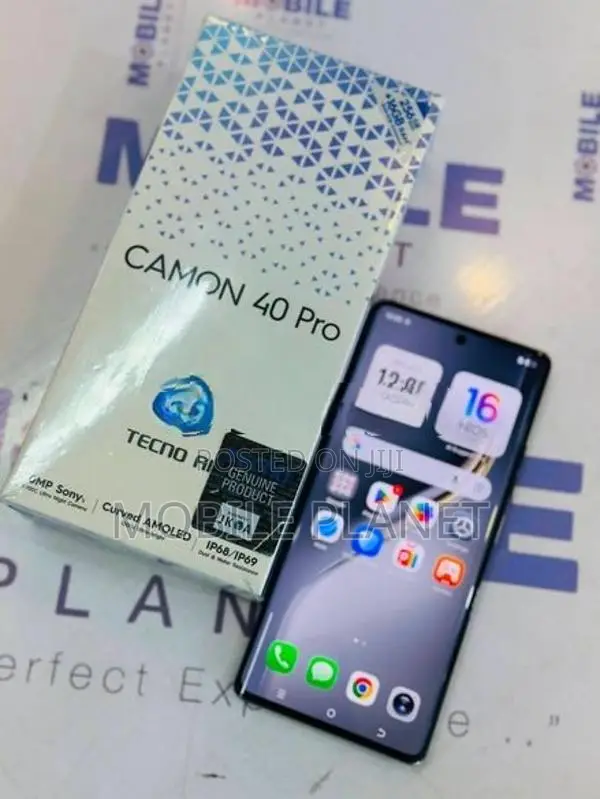Tecno Camon 40 Pro 8 256GB (Used)