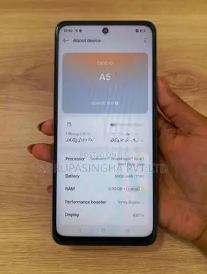 Oppo A5 6+6GB, 128GB (Used)