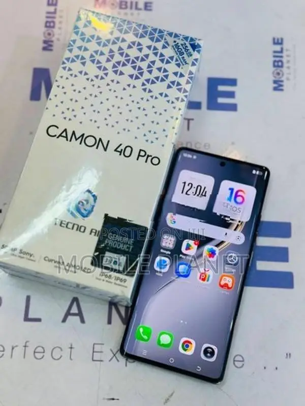 Tecno Camon 40 Pro 8 256GB (Used)