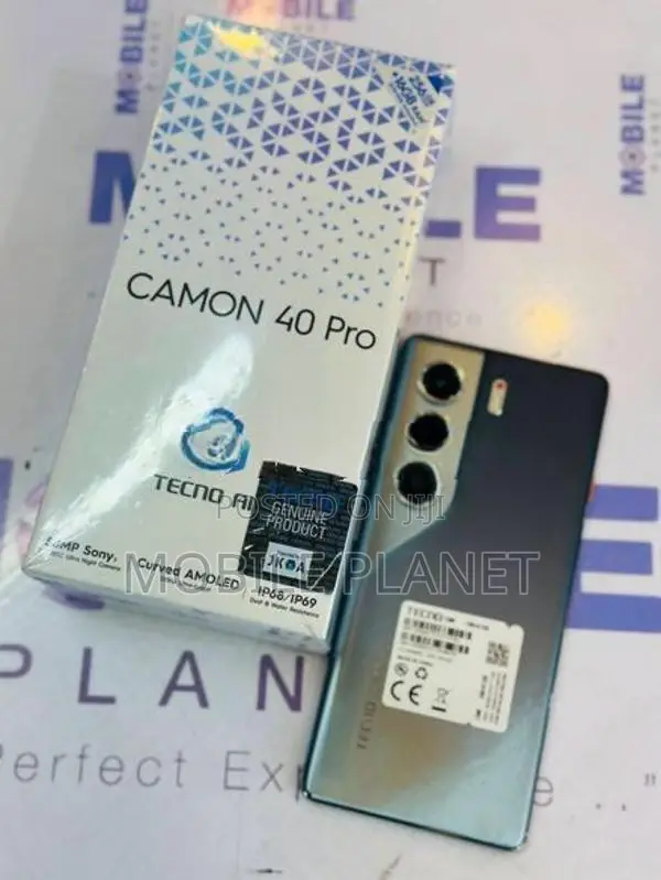 Tecno Camon 40 Pro 8 256GB (Used)