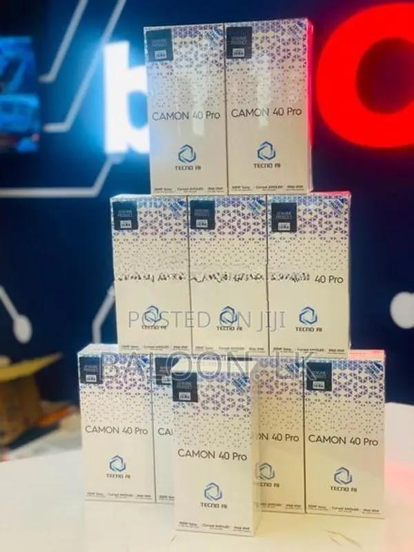Tecno Camon 40 Pro 256GB (Brand New)