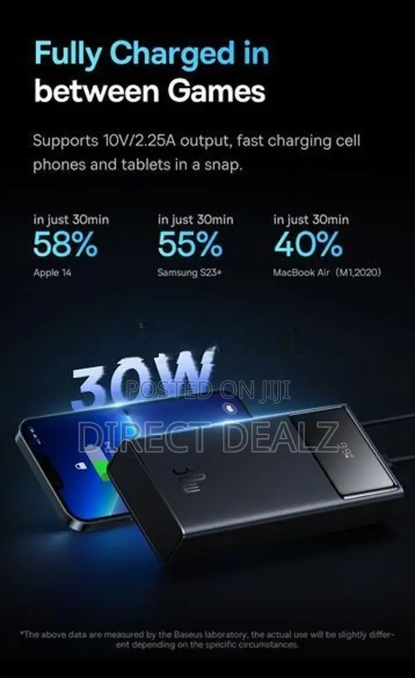 Baseus Star Lord 30W 30000 Digital Display Fast Charging Power Bank