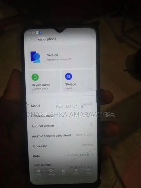 Oppo A78 5G 256GB (Used)