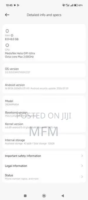 Xiaomi Redmi 13 (Used)
