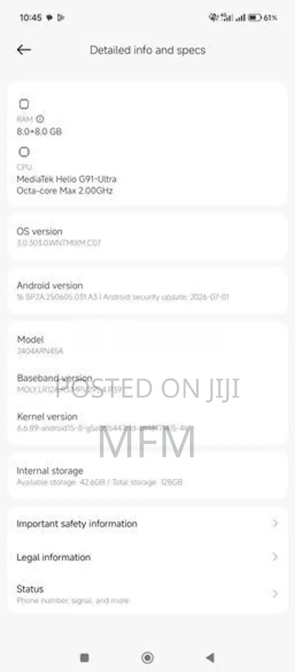 Xiaomi Redmi 13 (Used)