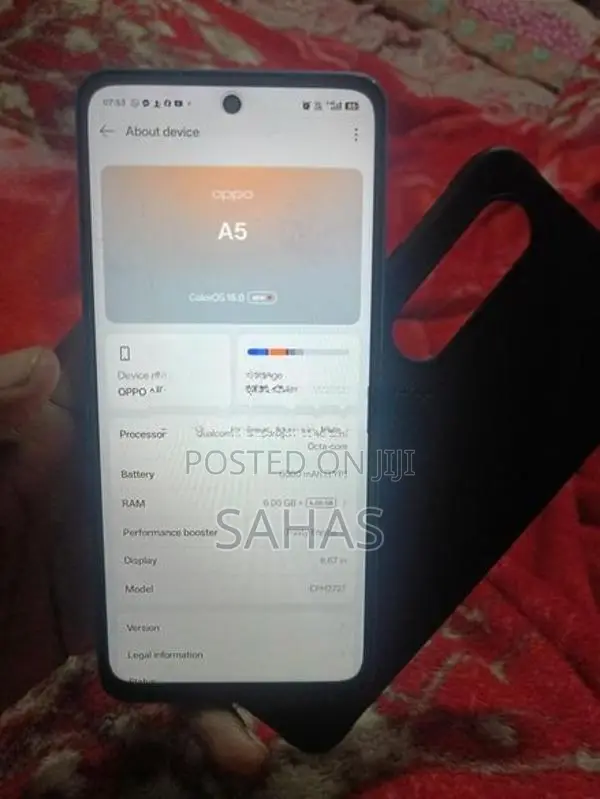Oppo A5 6GB 128GB (Used)