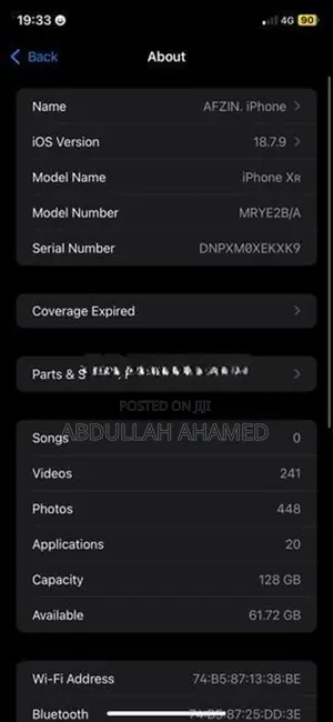 Apple iPhone XR (Used)